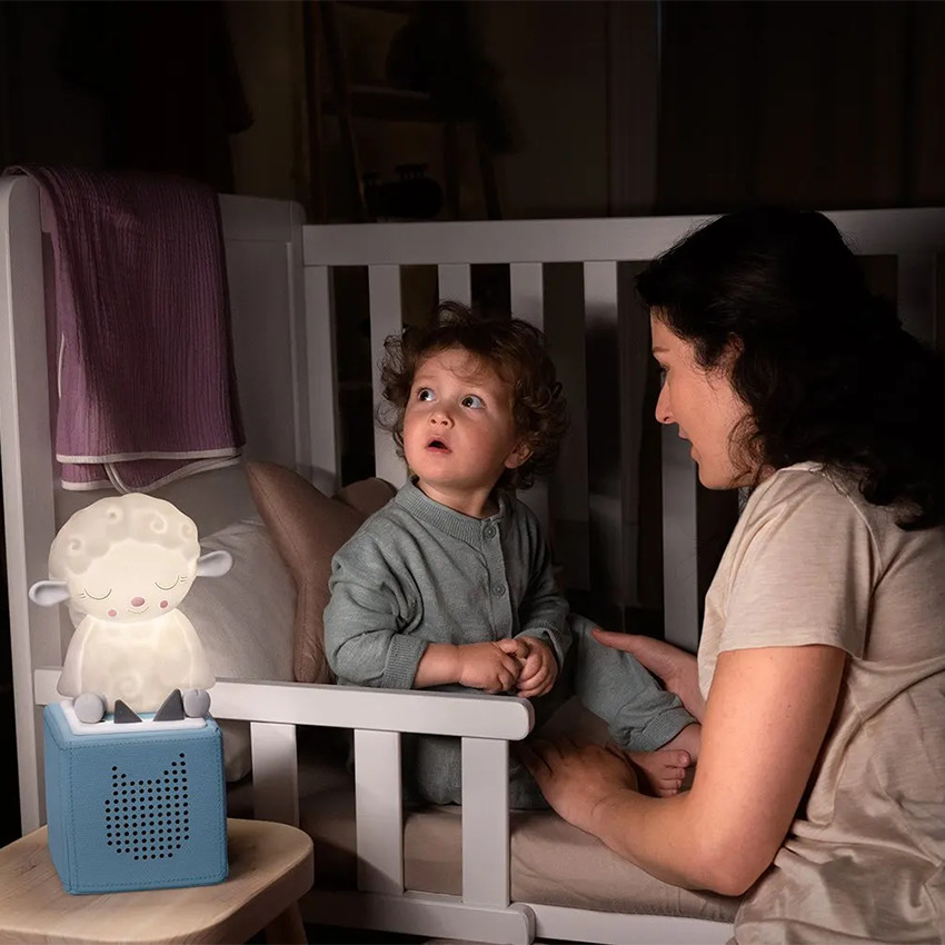 Nachtlampje knuffel schaap nieuwe editie - Wit 