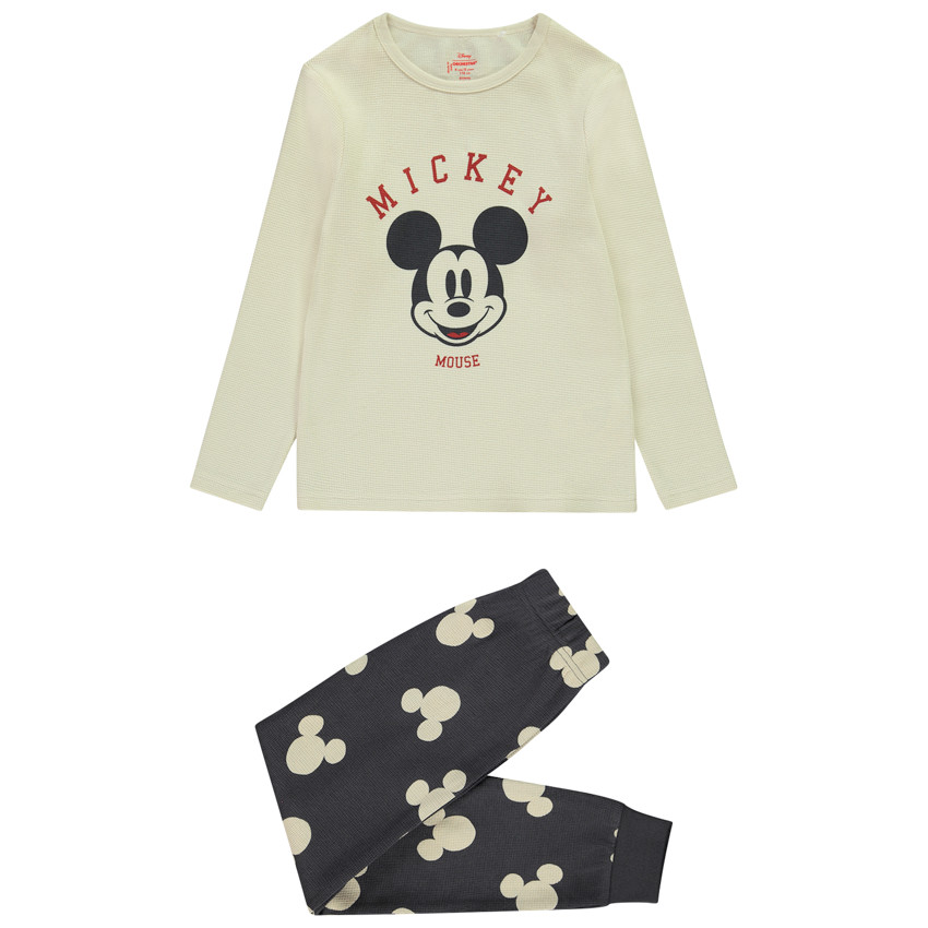 Pyjama 2-delig in honingraat Mickey Disney voor jongens 