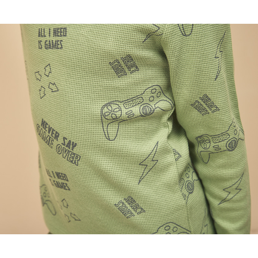 Pyjama 2 pièces imprimé jeux vidéo pour garçon 