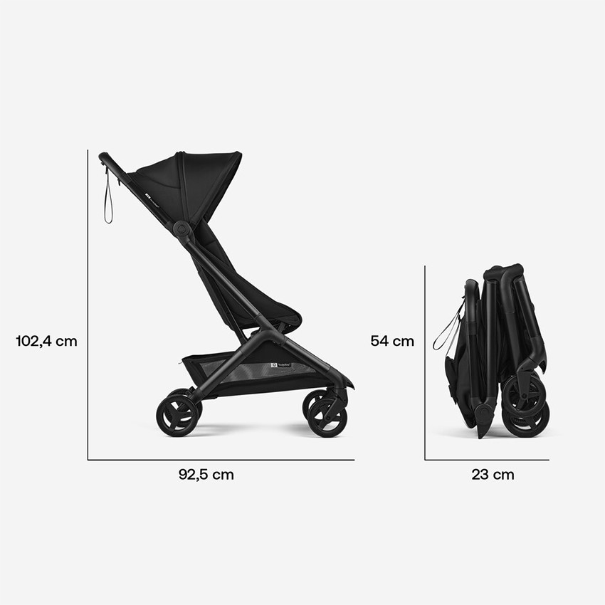 Poussette Butterfly 2 Ultra compacte Midnight Black 