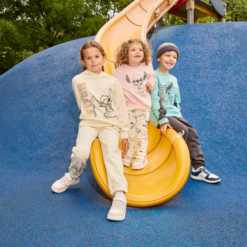 Jogging molleton printé Stitch Disney pour fille 