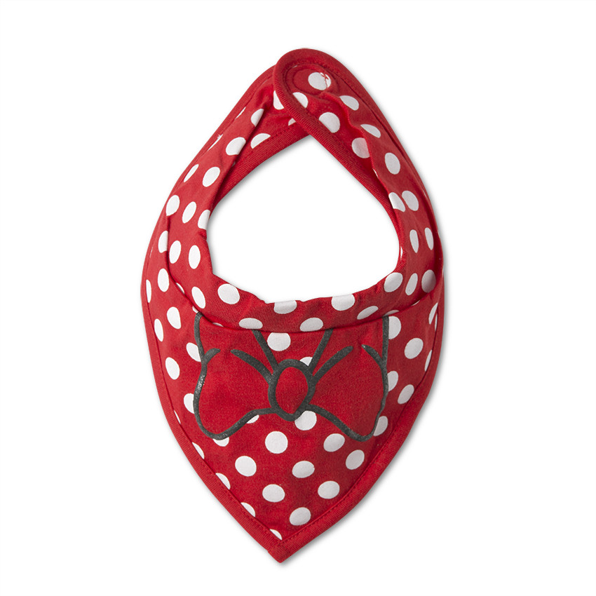 Lot de 2 bavoirs en jersey Disney Minnie 