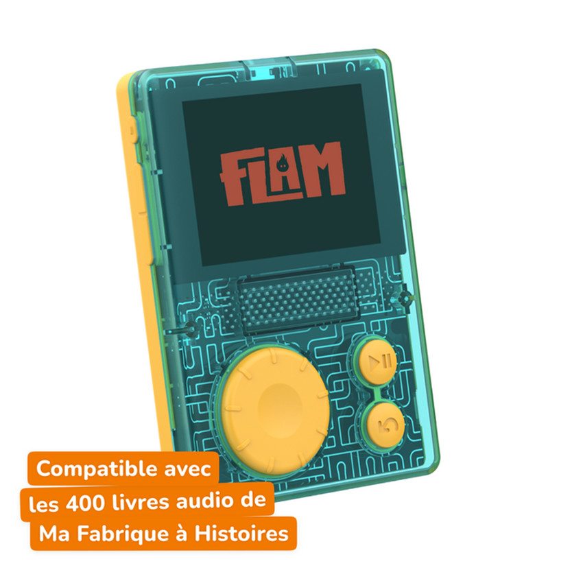 Baladeur d'histoires audio interactives Flam  