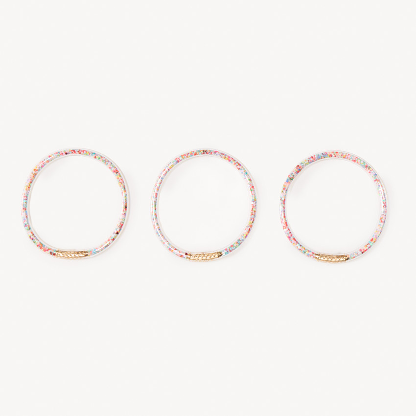 Set van 3 fantasierijke en kleurrijke armbanden voor meisjes 