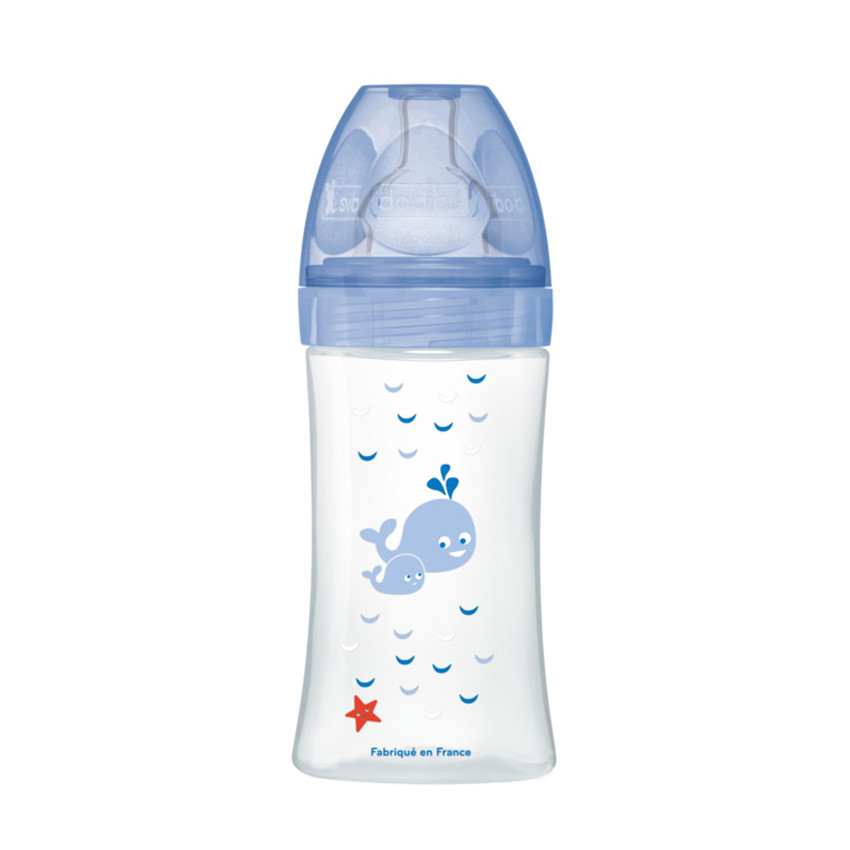 Biberon anti-colique Sensation+ 270ml 0-6 mois - Mer  