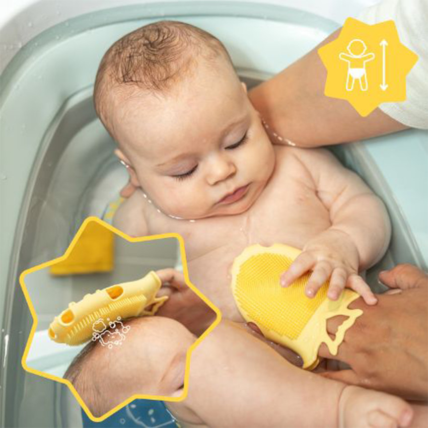 Brosse de massage en silicone  