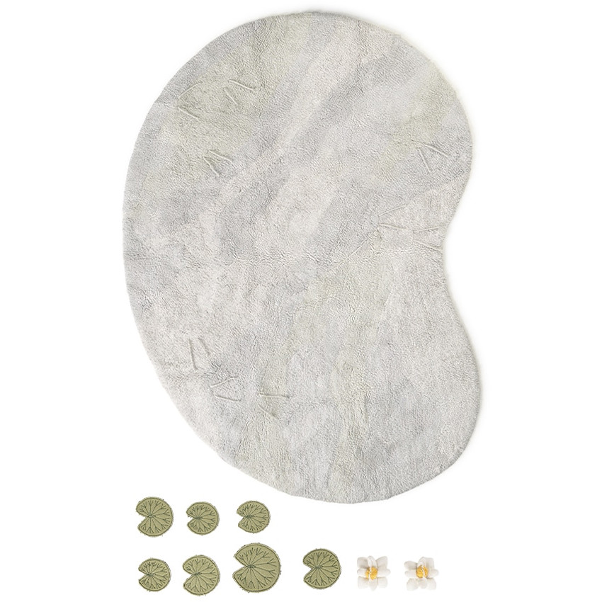 Tapis de jeu lavable 130x170 Swan Lake 