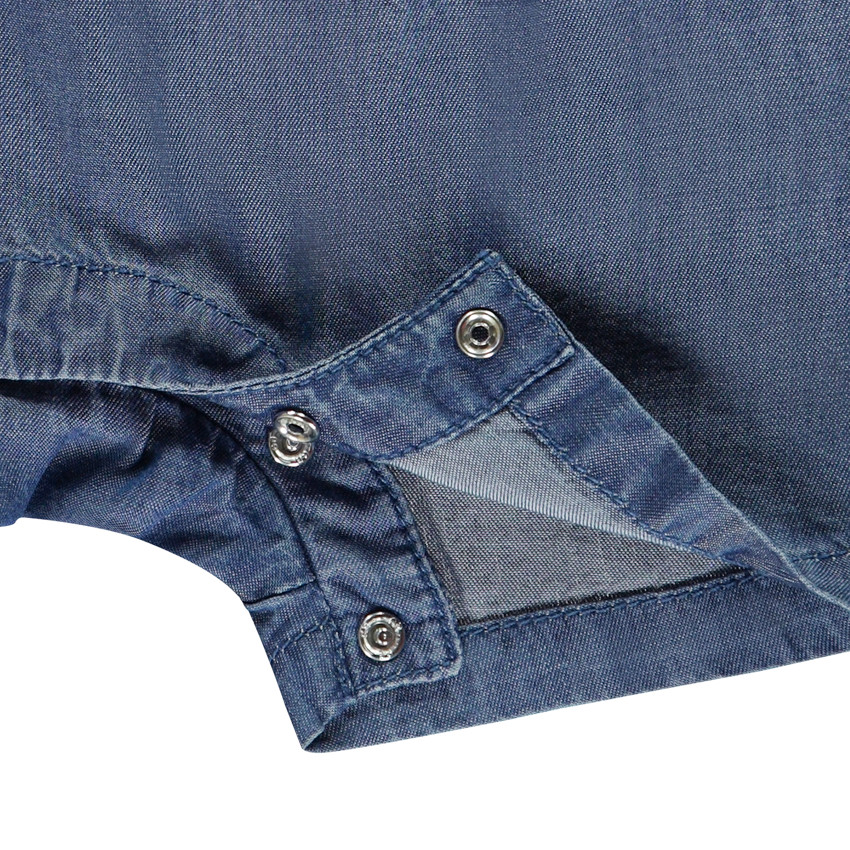 Twee-delige jeanslook set met charlotte voor meisjes 