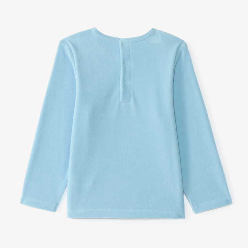 Set pyjama long en velours bébé garçon 