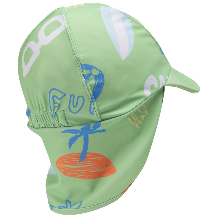 Casquette saharienne anti-UV imprimé plage pour bébé garçon 