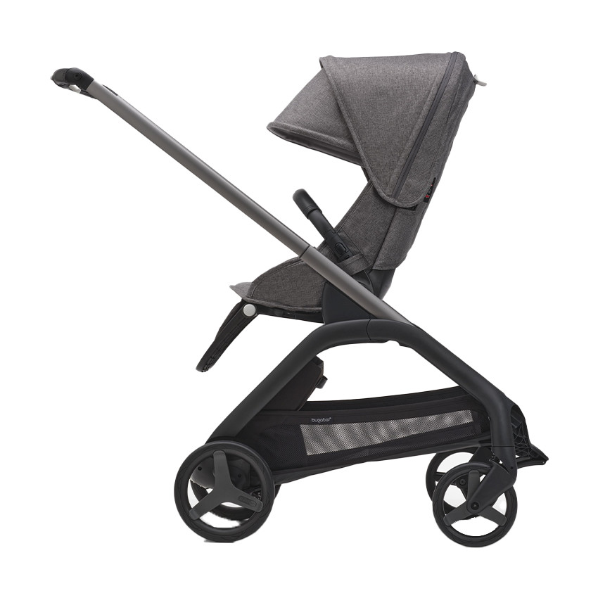 Poussette Dragonfly avec canopy graphite/gris chiné/gris chiné 