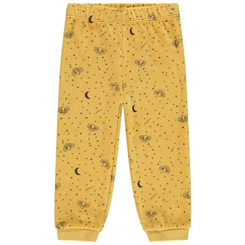 Pyjama 2 pièces en velours Simba Le Roi Lion Disney pour bébé garçon  
