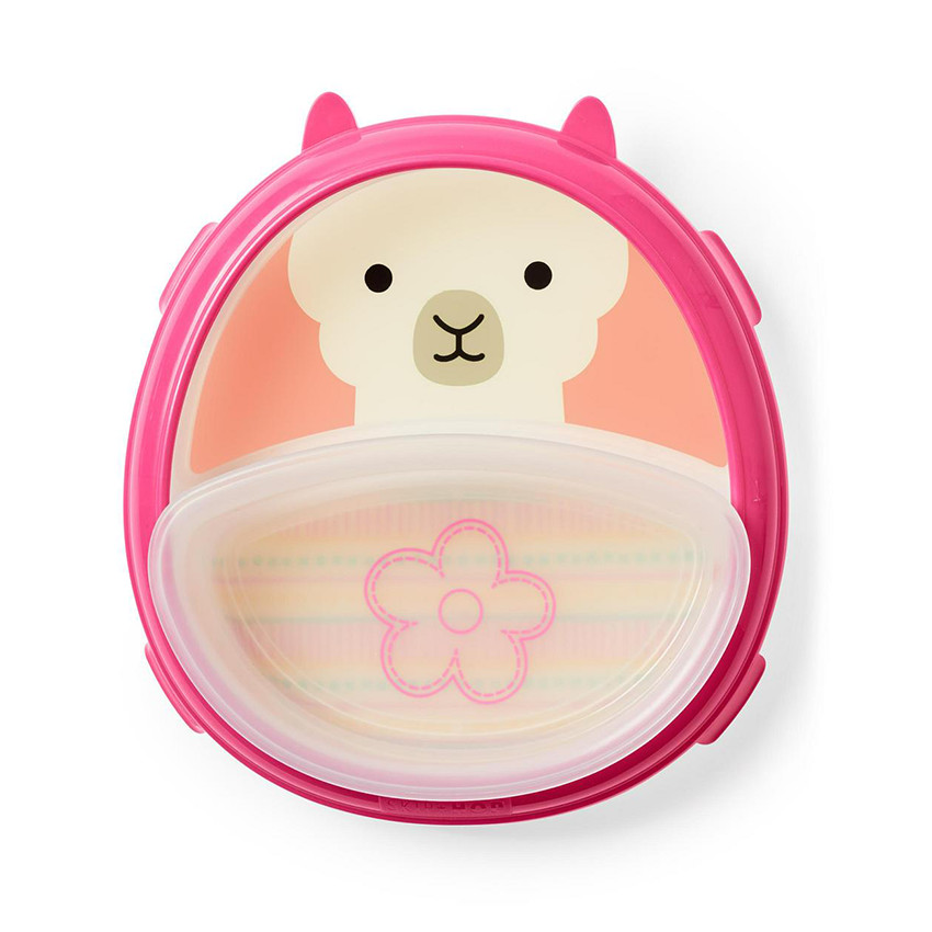 Kit vaisselle avec assiette évolutive - Lama 