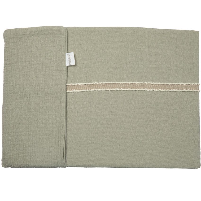 Donsdekenovertrek + kussensloop 120x60cm/140x70cm Avocado 