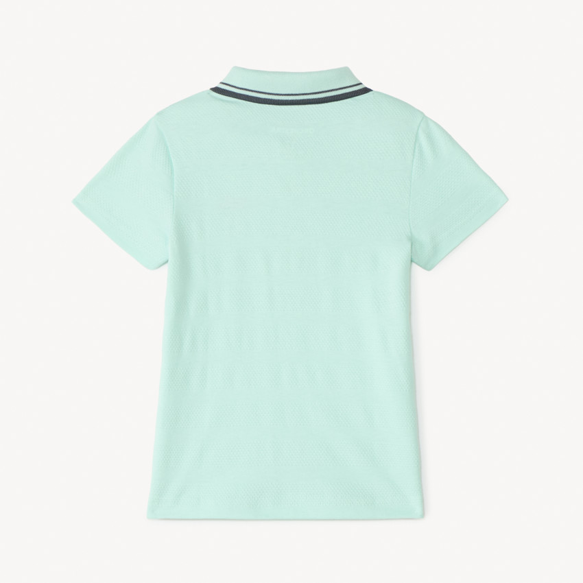 Poloshirt korte mouwen met fantasie borduursel voor baby jongen 