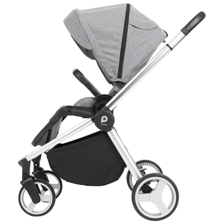 Poussette trio Tessa gris chiné 