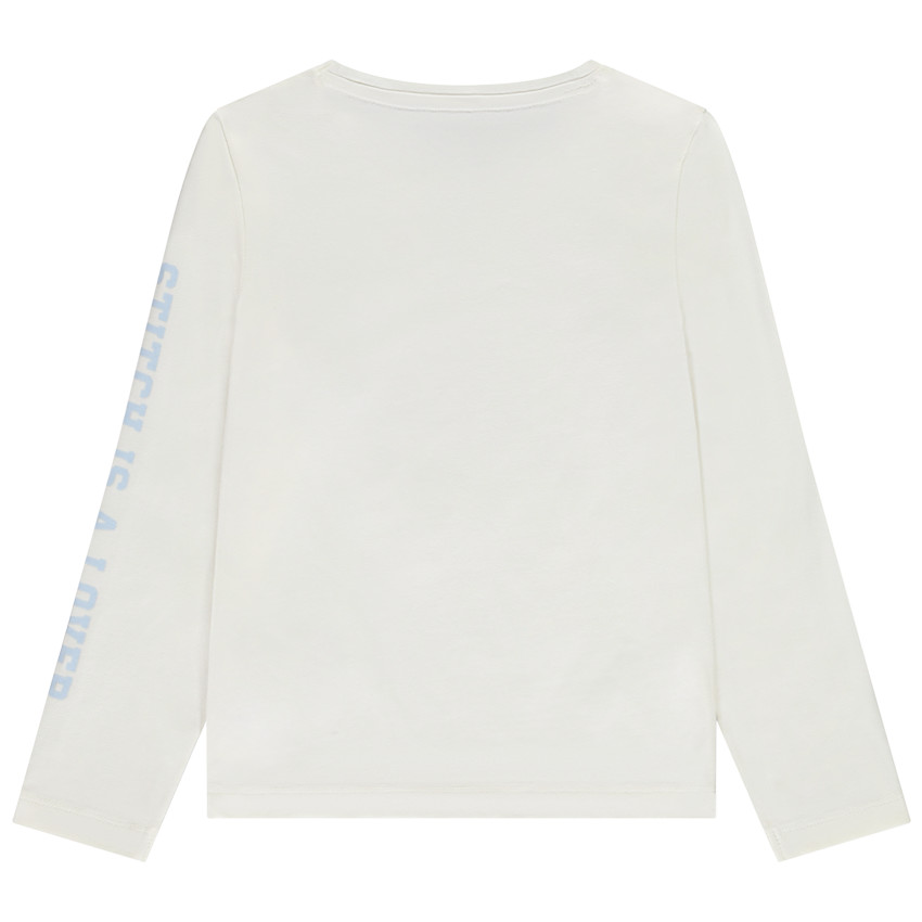 T-shirt manches longues print Stitch Disney pour fille  