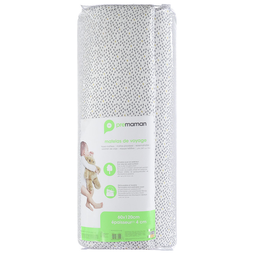 Reis matras om te rollen 60 x 120 cm 