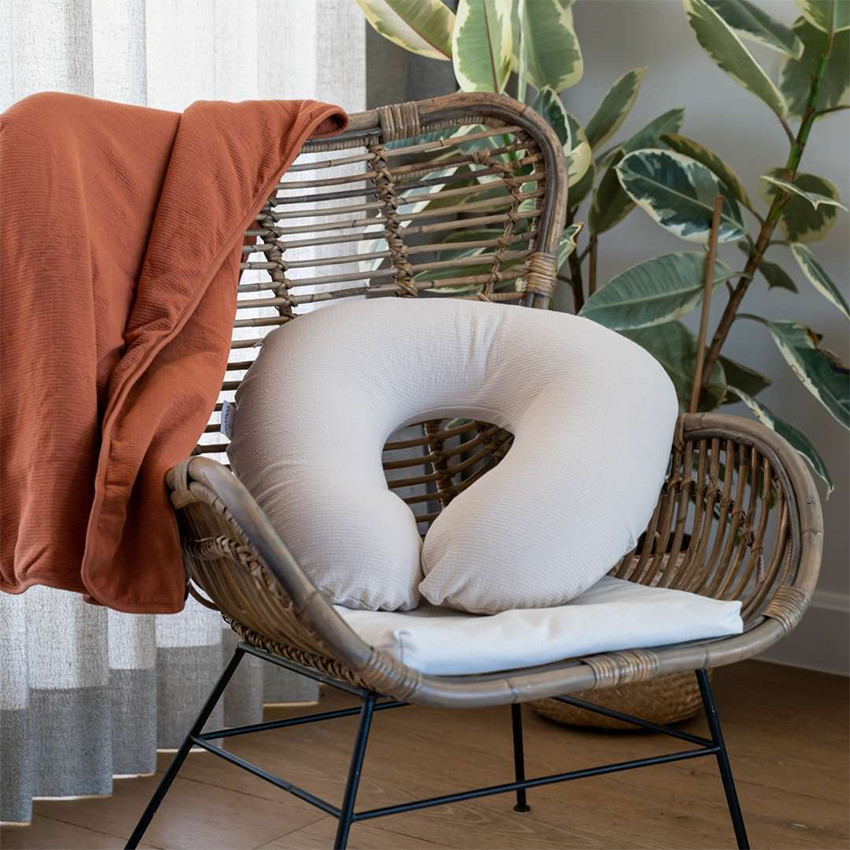 Multifunctioneel kussen Softy Tetra Jersey Sand 