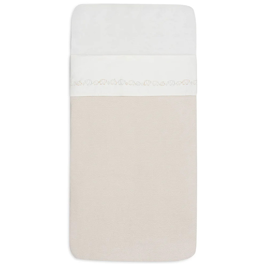 Drap lit bébé - 120x150 cm - Elephant Tales 