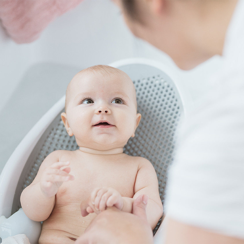 Transat de bain bébé - MON MOBILIER DESIGN - Vert - Ergonomique et