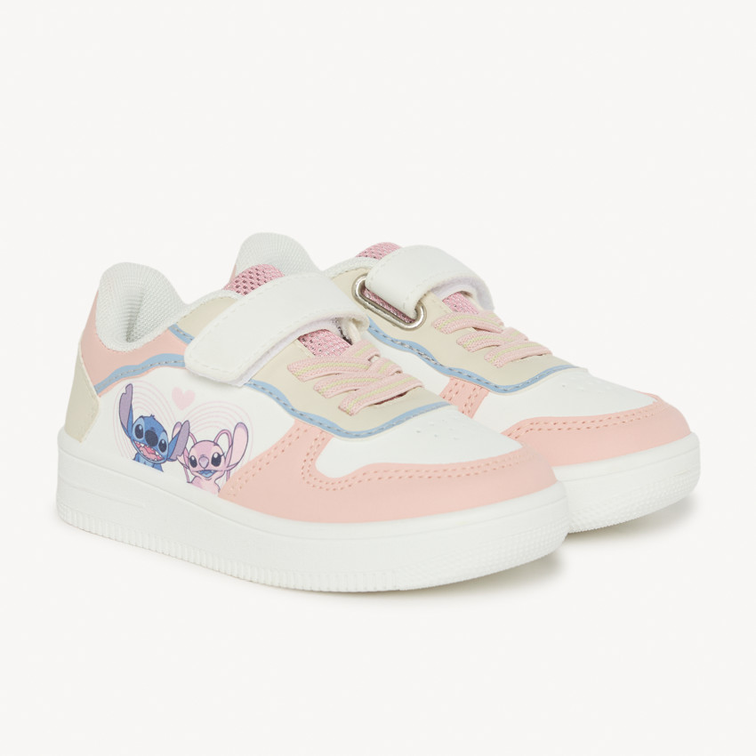 Sneakers printées Stitch & Angel Disney pour fille 