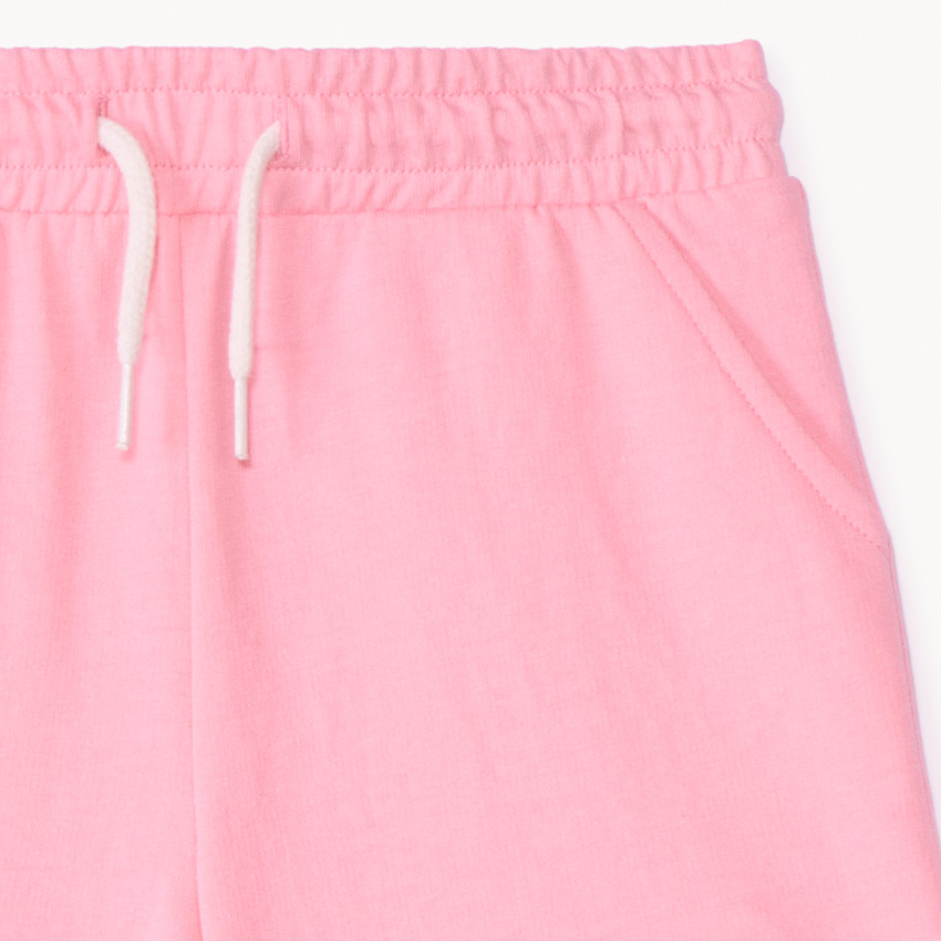 Korte unicolore tricot short voor meisjes 