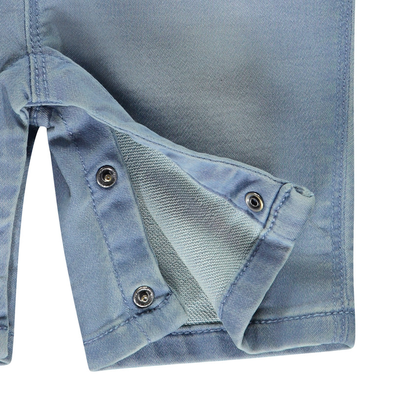 Salopette courte uni et fantaisie pour bébé garçon  