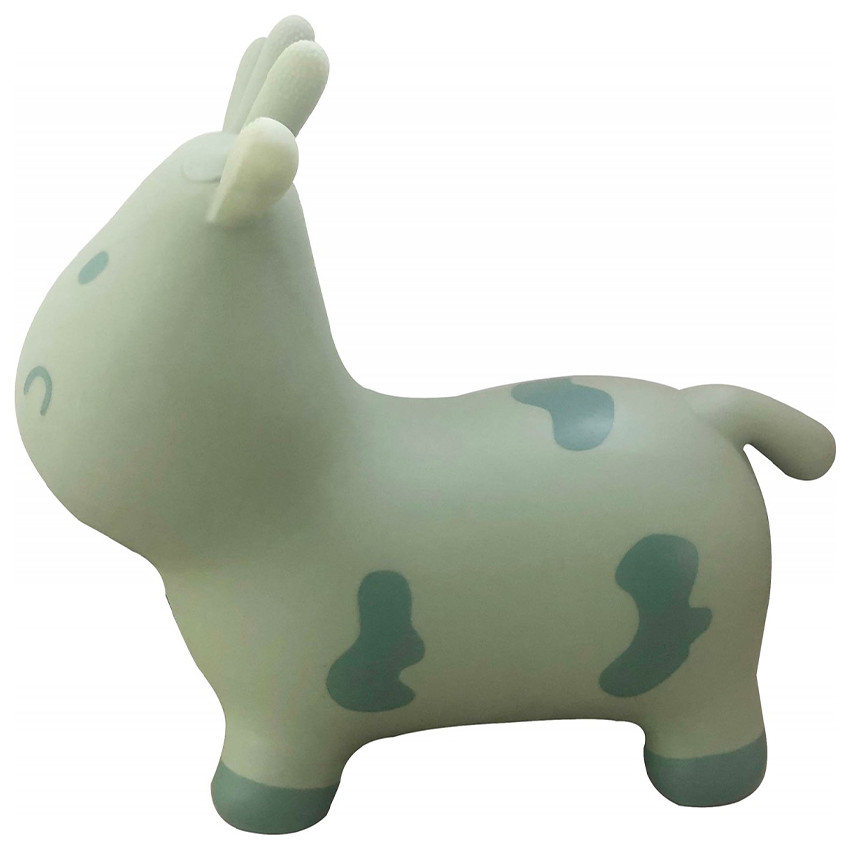 Vache Skippy gonflable Vert 12M 