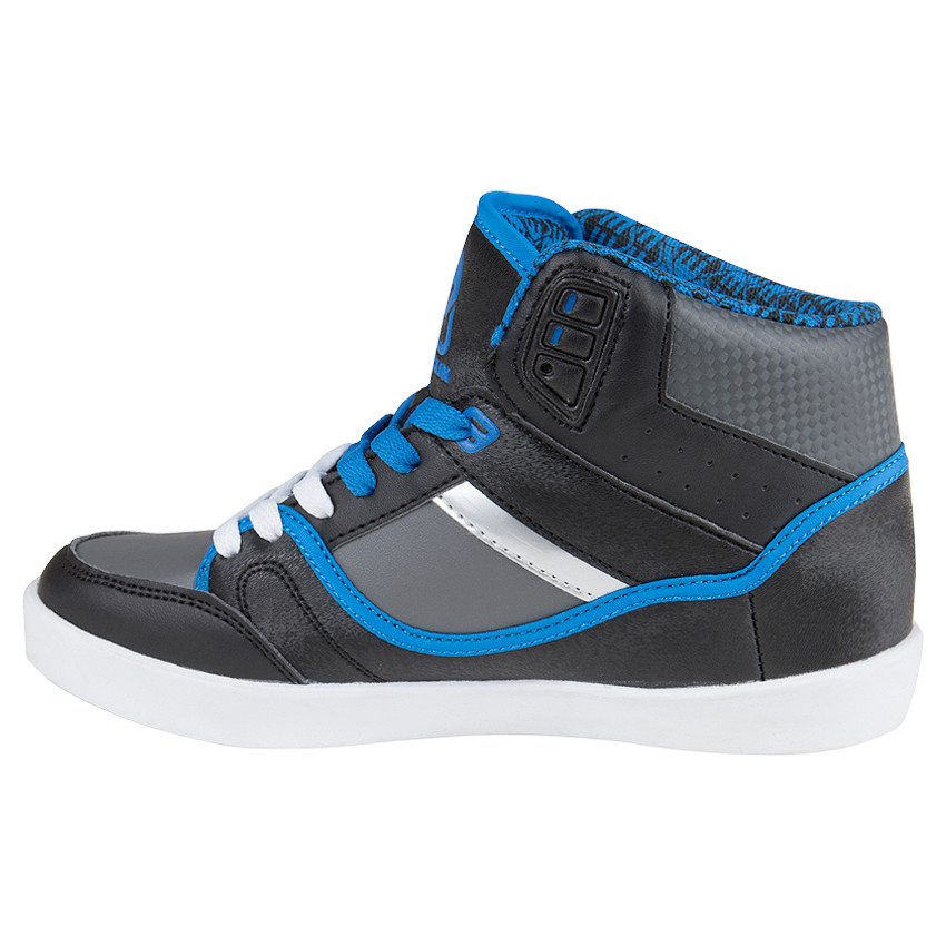 Baskets montantes aspect cuir Freegun à lacets 