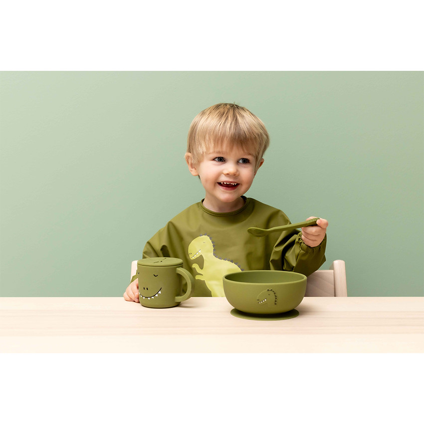 Set de 2 cuillères silicone Mr Dino 