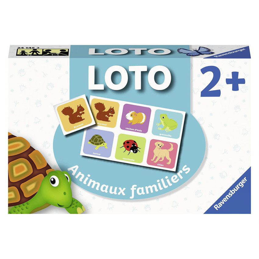 Jeux Stratégie & Réflexion Jeu Educatif Loto Les Animaux Familiers 
