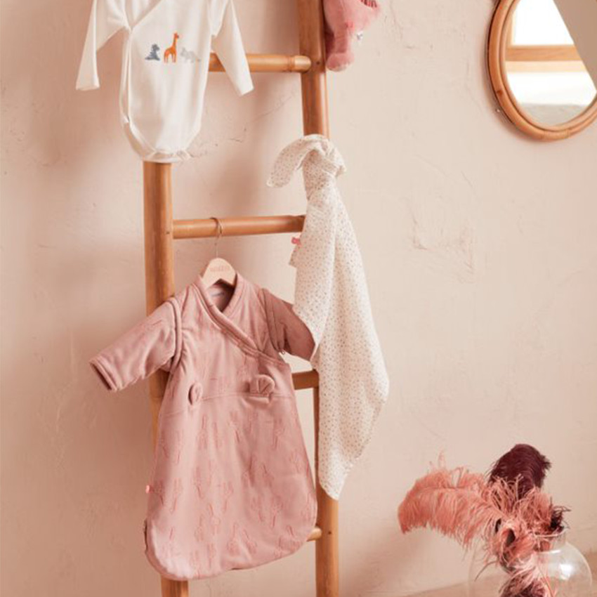 Set de 3 langes en mousseline de coton bio 