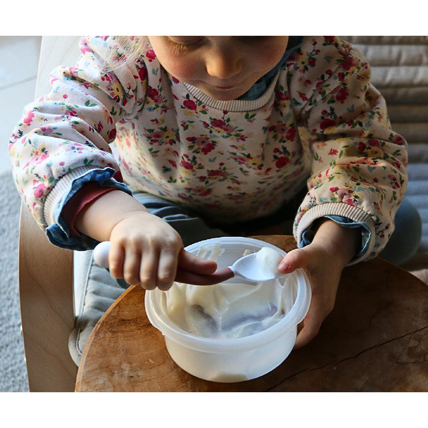 Lepel en vork buigbaar Terracotta 