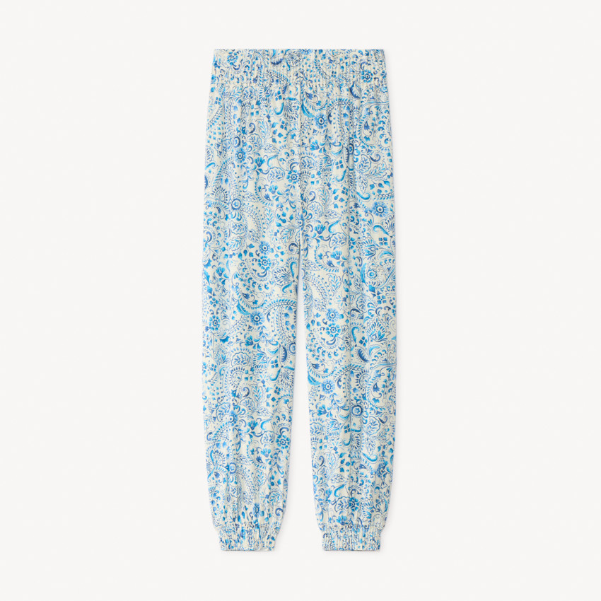 Pantalon fluide imprimé paisley pour fille 