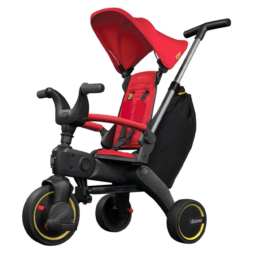 Driewieler opvouwbaar Liki Trike S3 Flame Red 