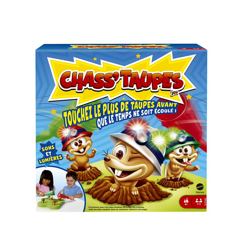 Jeux de Société - Chass'Taupes 