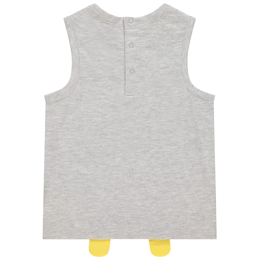 Débardeur print animal et détails en relief 