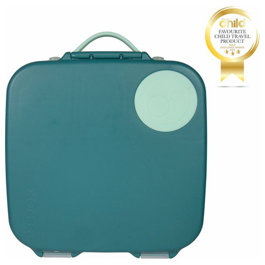 Boîte à lunch plusieurs compartiments Vert Emeraude 