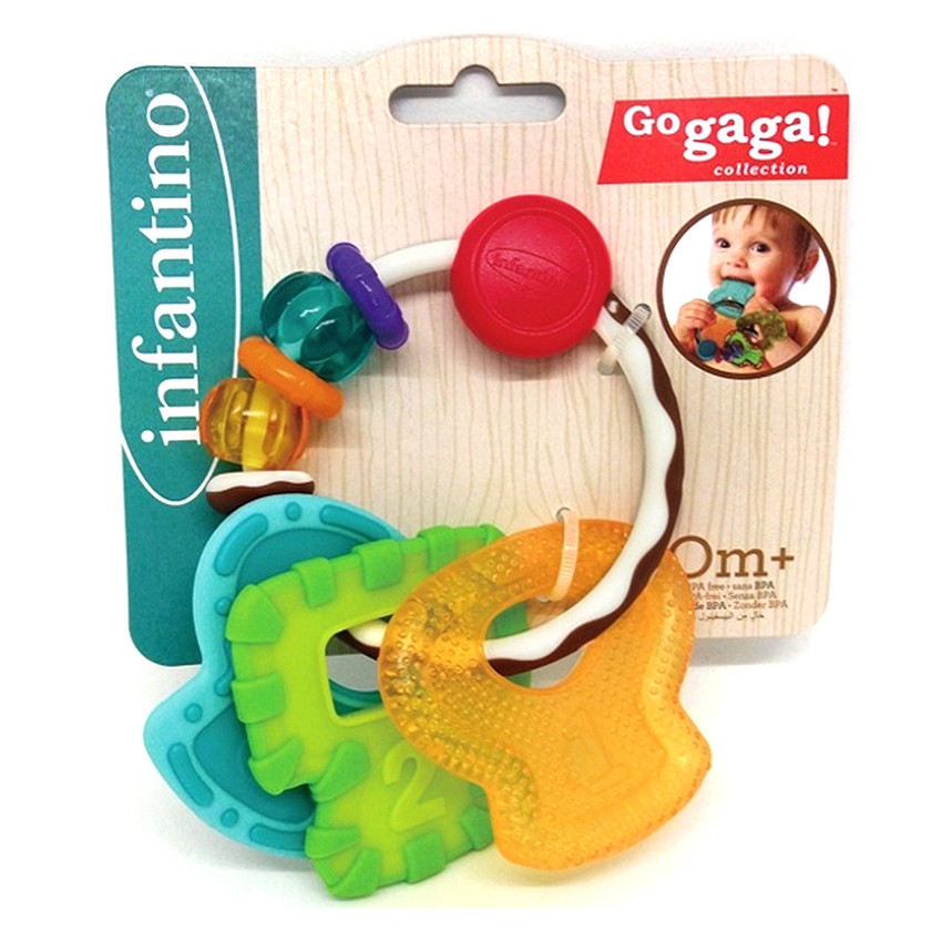 Anneau de dentition multi-matières 