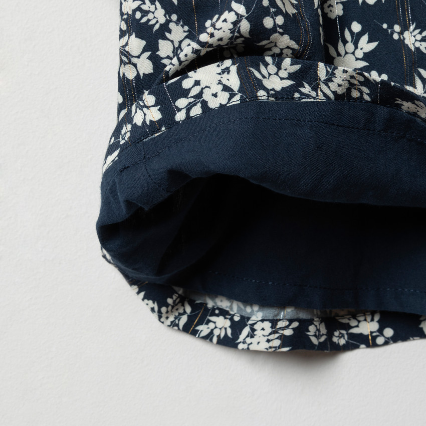 Jurk met lange mouwen en bloemenprint, met ruimzittende snit 