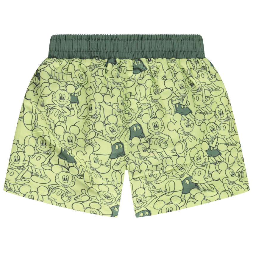 Zwembroek in polyester met Mickey Disney print voor jongens 
