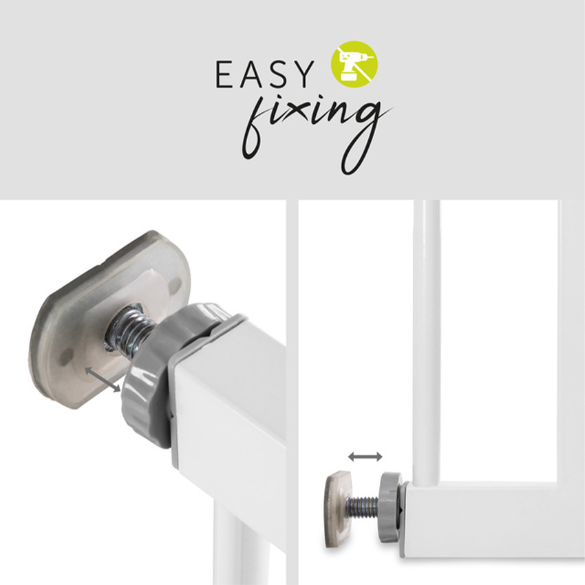 Veiligheidshek zonder boren Stop N Safe 2 Wit 75-80cm 