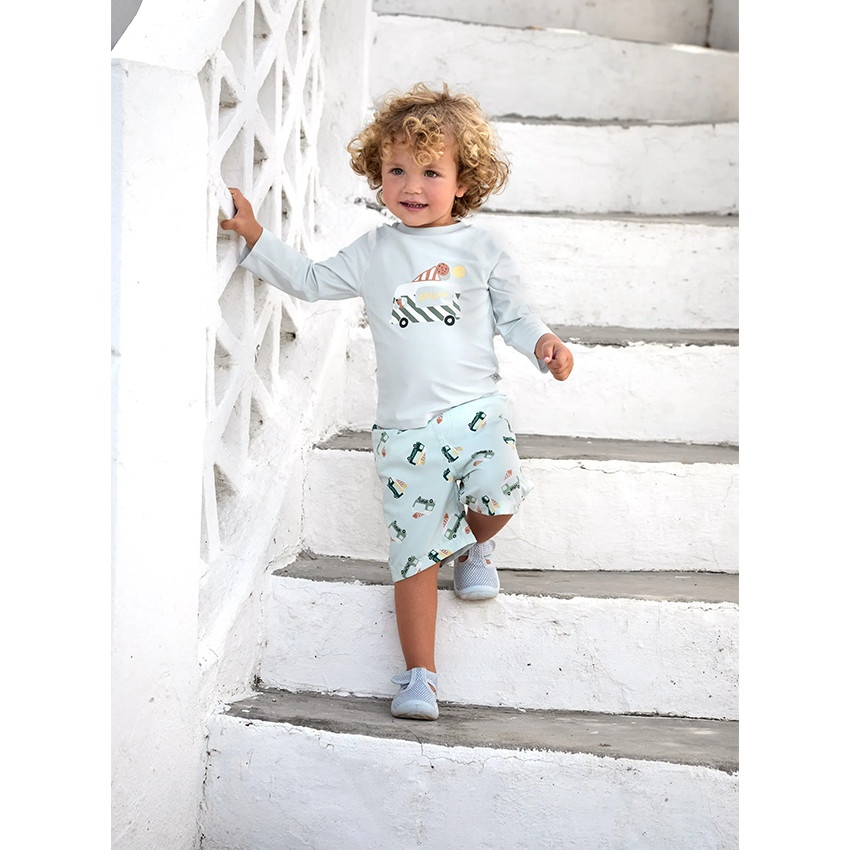 T-shirt lange mouwen Rashguard M74/80 (7-12 maanden) Ice Cream 