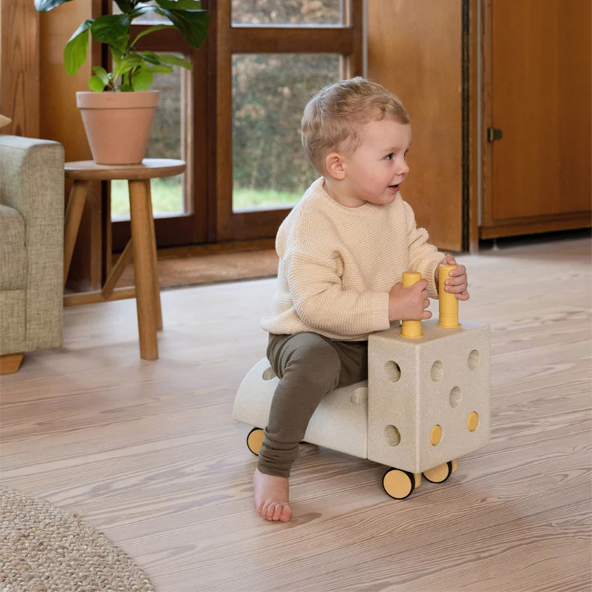 Bouw Curiosity Set – Sand Grey / Honey Yellow 