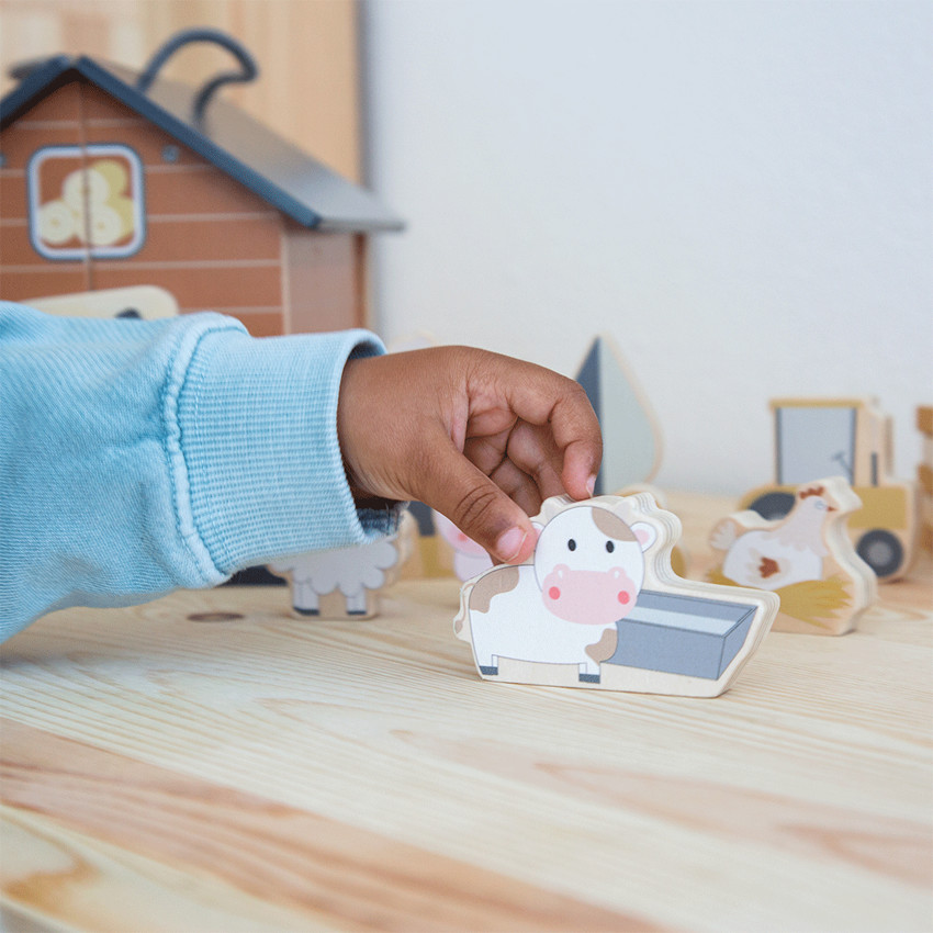 Ferme pliante en bois 