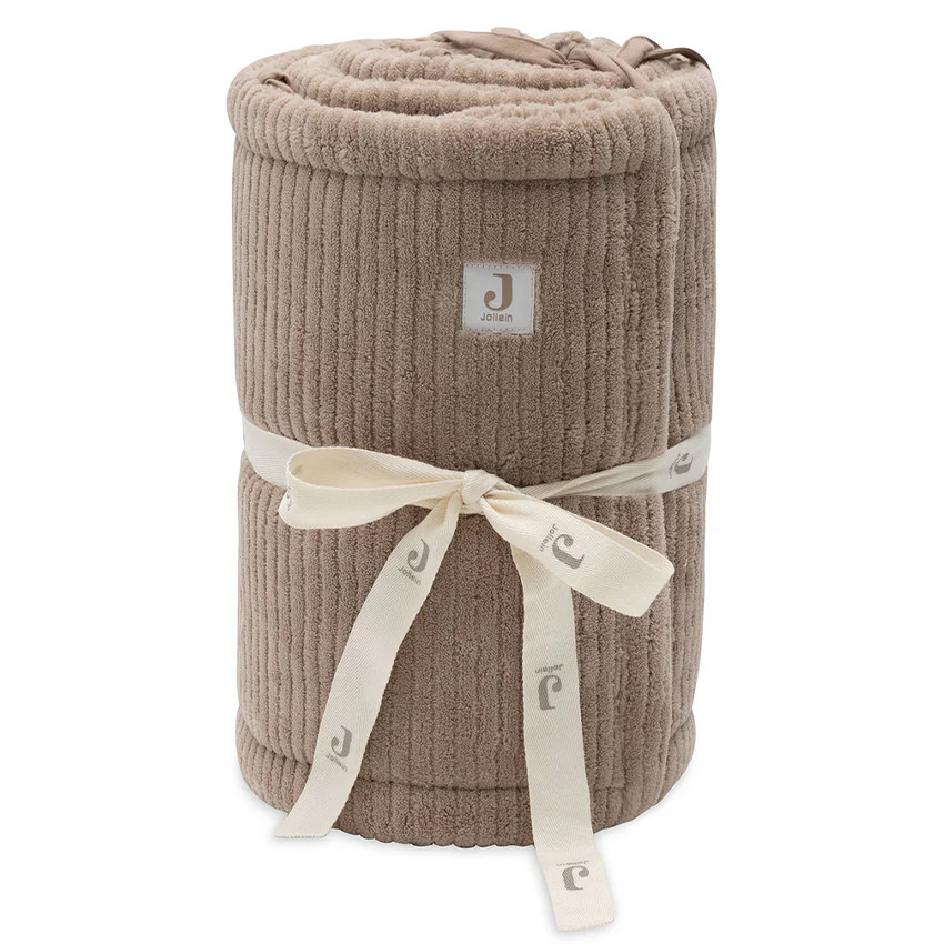 Park/bedomtrek - Milky Coffee - Cloudy Rib - 180x30 cm 