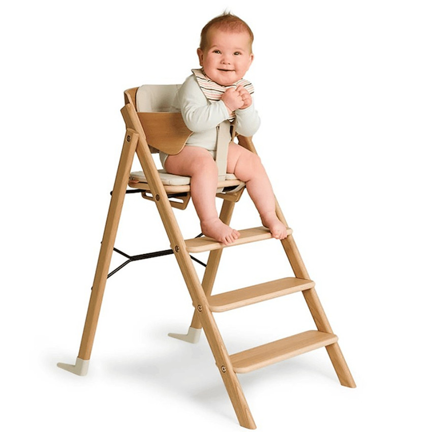 Chaise haute Kaos Klapp évolutive pliable Chêne Naturel 