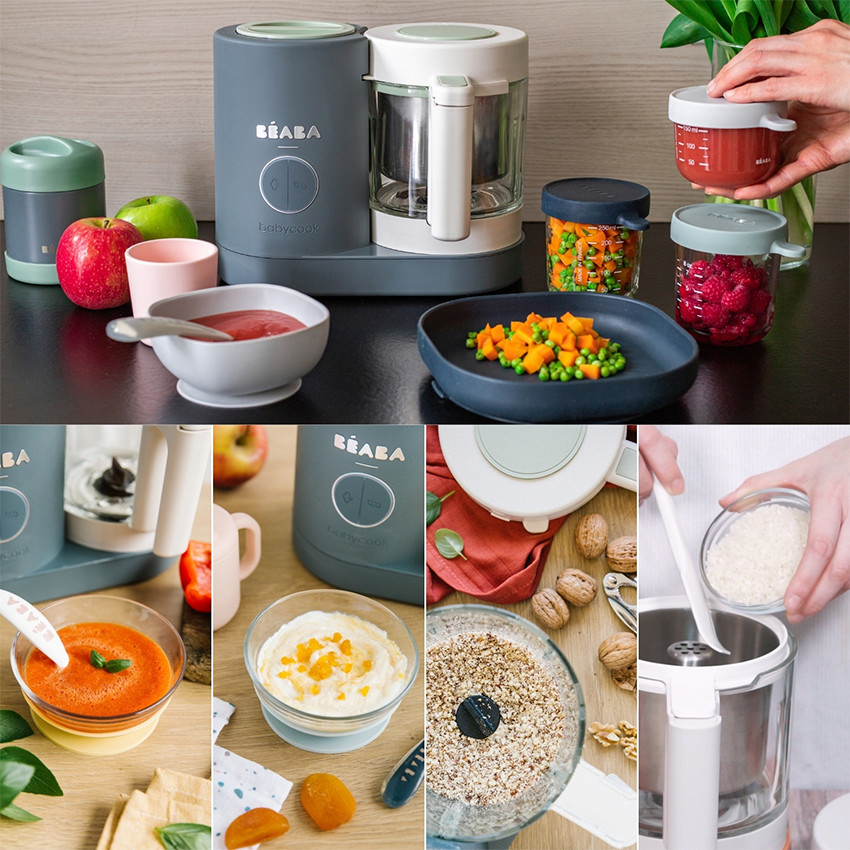 Babycook Neo stoomkoker en mixer Mineral Grey 