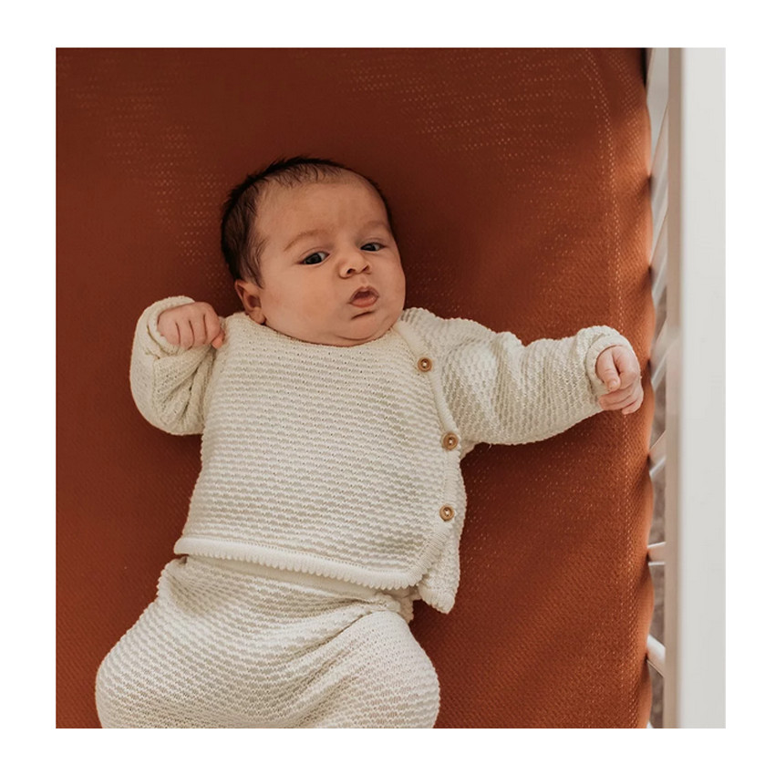 Hoeslaken 3D Sleep Safe 70/140 cm - Redwood 